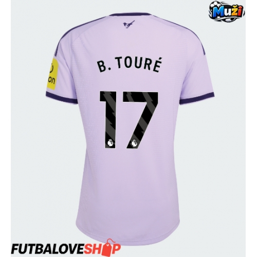 Dres Newcastle United Bazoumana Toure #17 Tretina 2026-27 Krátky Rukáv